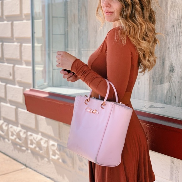 Rust Jersey Skater Dress - Picture 4 of 4